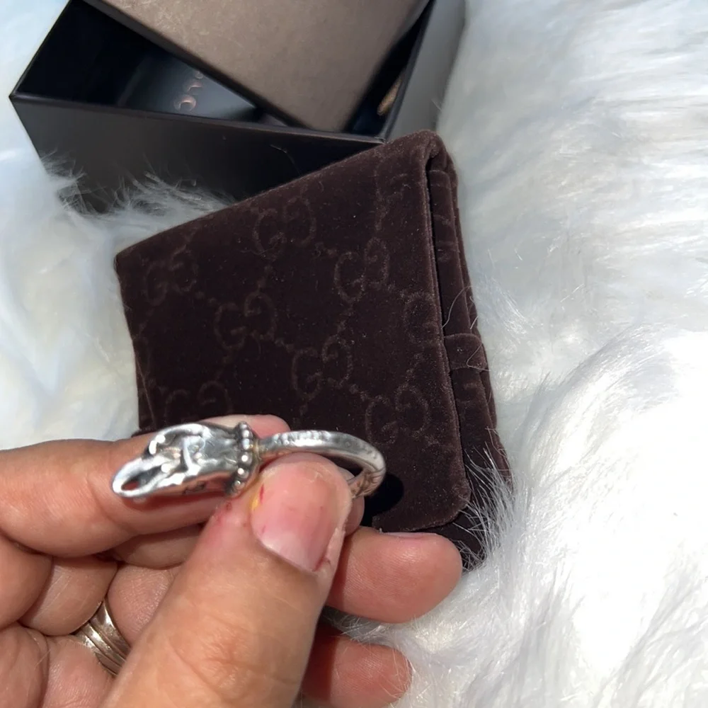 Gucci Ring Anger Forest Eagle Head silver 925‎